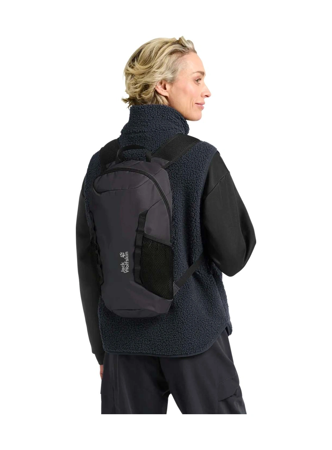 Jack Wolfskın Jack Wolfskin Velocity Lite 10 Unisex Gri Sırt Çantası 6350 Antrasit