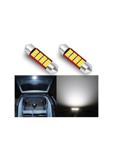 Sofit Led Canbus 39 Mm Tavan Lambası Plaka Lambası 2 Adet