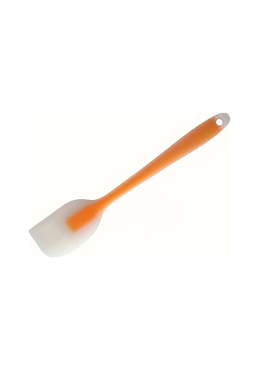 Honeybeeshop Turuncu Silikon Spatula: Yüksek Isıya Dayanıklı, Toksik Olmayan, Ergonomik Mutfak Aracı Turuncu