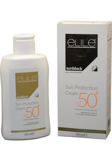 Elile Sunblock Sun Protection Güneş Koruma Kremi SPF50+ 150 ML