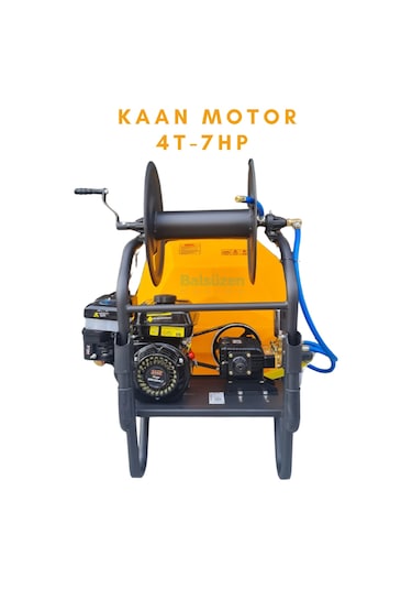 Kaan T200B 4T 7HP Arabalı Benzinli İlaçlama Makinesi