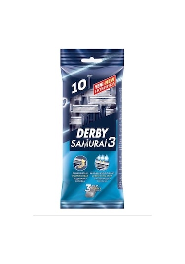 Derby Samurai3 Kullan-At Tıraş Bıçağı 10'lu