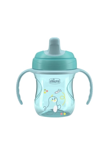 Chicco Yarı Yumuşak Uçlu Bardak Erkek Mavi