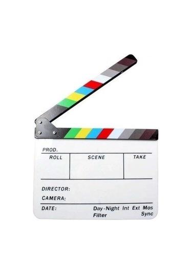 Andoer Cbp-fcb Renkli Yönetmen Tahtası Beyaz D9501