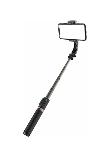 Butu Q08 450mah Sarsıntı Önleyici 360 Derece Gimbal Tripod Bluetooth Selfie Çubuğu Alüminyum Alaşımlı Kutup