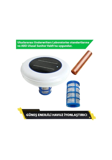 Mkc Güneş Enerjili Havuz İyonlaştırıcı