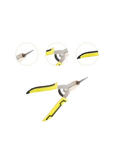 Suntek Durian Açıcı Manuel Bombardımanı Makinesi Sheller Sarı Diğer