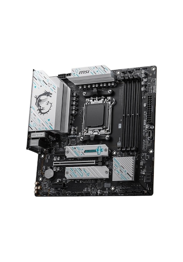 Msi B650M Gaming Plus WiFi AMD B650 7200 MHz (OC) DDR5 Soket AM5 mATX Anakart