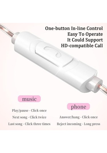 Q2pro Kablolu Kulaklık Kulak İçi Ergonomik 3.5 MM Evrensel Gürültü Azaltma Hifi Ses Cep Telefonu Kulaklık