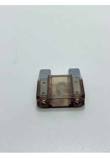 70a Kahverengi Şeffaf Büyük Maksi Bıçak Sigorta 70 Amper Max 70