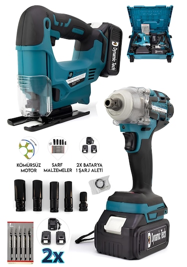 Dynamic Tech Dt-320 Somun Sıkma Makinesi + Dekupaj Makinesi