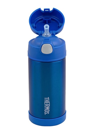 Thermos Funtainer Ss Cocuk Pipetli Termos 0.355l Çocuk Pipetli Termos F401-108674 Mavi F401-108674