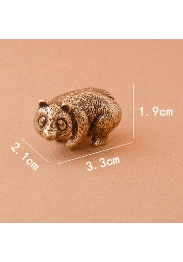 Suntek Ofis Masa Üstü Dekoru Için Vintage Tarzı Panda Süsü