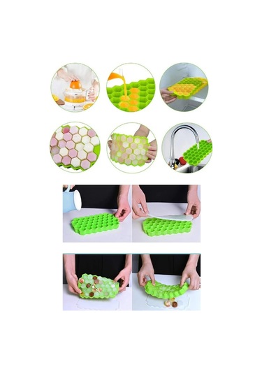 Büro Ev Ofis Buzdolabı İçin 37bölme Silikon Buzluk Petek Tipi Buz Kalıbı Diğer