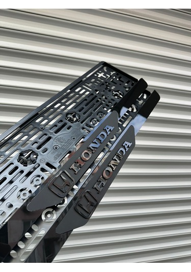 Vipplaka Honda Uyumlu Ortası Mat Plakalık