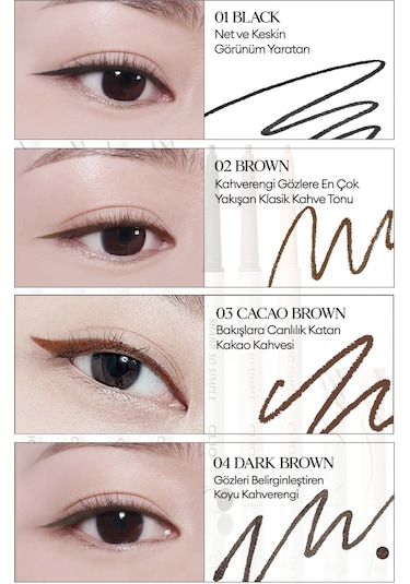Clio Sharp So Simple Waterproof Pencil Liner 005 Ash Brown