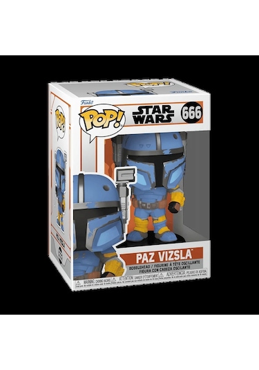 Funko Pop 666 The Mandalorian: Paz Vizsla S9 Sk Figüre