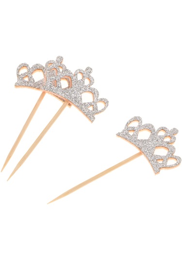 Homyl Doğum Günü/düğün Partisi Dekoru Için 10 Gümüş Gümüş