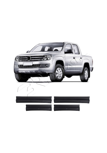 Volkswagen Amarok Uyumlu 2010 Ve Üzeri Abs Kapı Eşiği 4 Parça