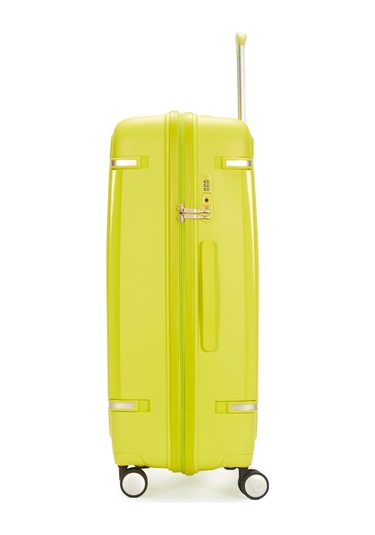 Pierre Cardin Büyük Boy %100 Polipropilen Valiz Yeşil 04pc7070