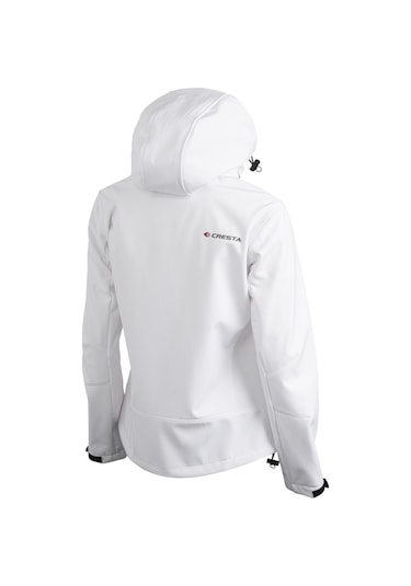 Cresta Outdoor Kapüşonlu Kadın Su Geçimrmez Softshell Ceket