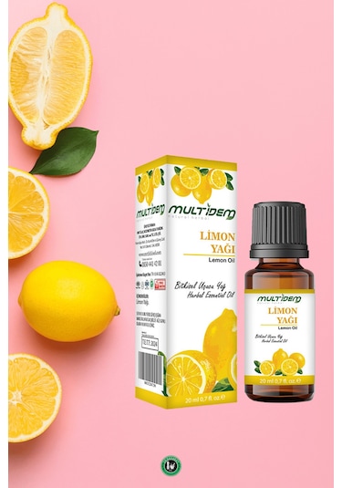 Multidem Limon Uçucu Bitkisel Yağı 20 ML