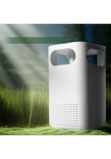 Xuweiwei 2025 Usb Hava Temizleyici Beyaz Takılabilir Pil Gerektirmez Ev Ofis Yurt İçin Koku Giderme Evcil Hayvan Tüyü Emme Sessiz Çalışma