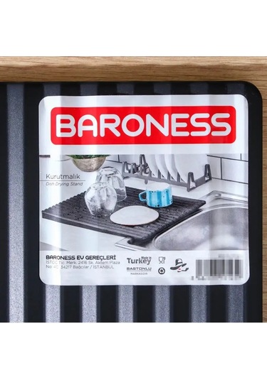 Baroness Bulaşık Kurutucu 134323946 Siyah