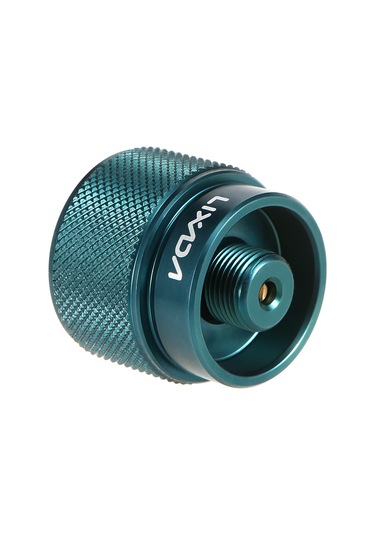 Lpg Teneke Kutu Kafa Adaptörü 1l Açık Kamp Propan Küçük Tank Girişi En417 Lindal Vana Çıkışı Gümüş