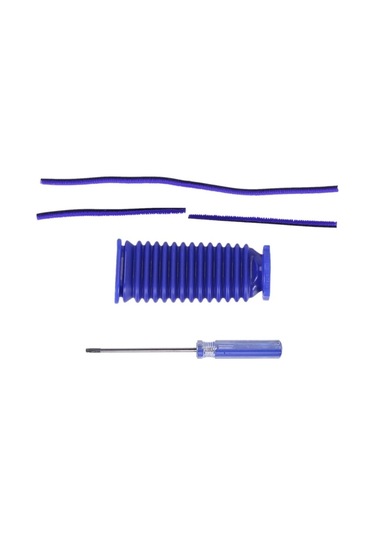 Cbtx Elektrikli Süpürge İçin 5 Adet / Yumuşak Peluş Şeritler + Mavi Hortum + T8 Tornavida