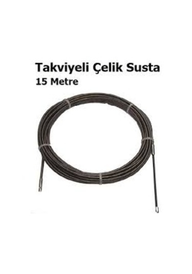 15 M Çelik Kılavuz 15 M Çelik Halat Takviyeli Susta