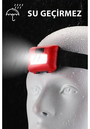 Orcamp Out-4510 Magnezyum Çubuk+ Ayarlanabilir Kafa Lambası Siyah