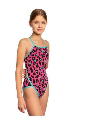 Mad Wave Antichlor Daria Kız Çocuk Mayosu Çok Renkli