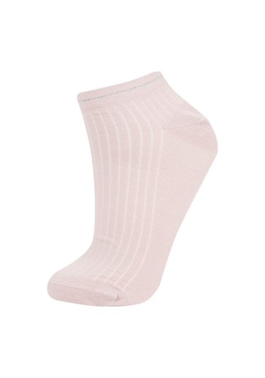 DeFacto Kadın Dikişsiz 3'lü Bambu Patik Çorap B8452AXNSKR1