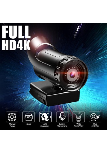 Suntek Full Hd Web Kamerası Otomatik Odaklama Usb Kamera 3840x2160-4k