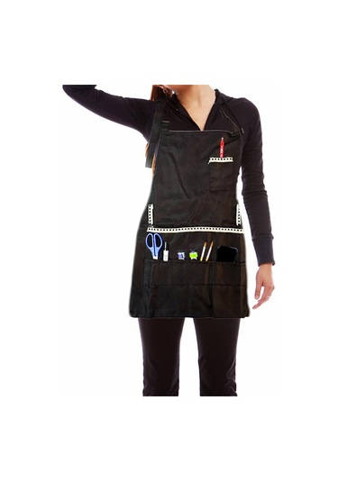 Suntek Sanatçı Önlük Yardımcı Profesyonel Sanat Siyah Siyah