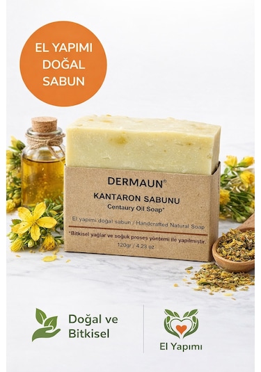Dermaun Doğal Kantaron Sabunu 125 G