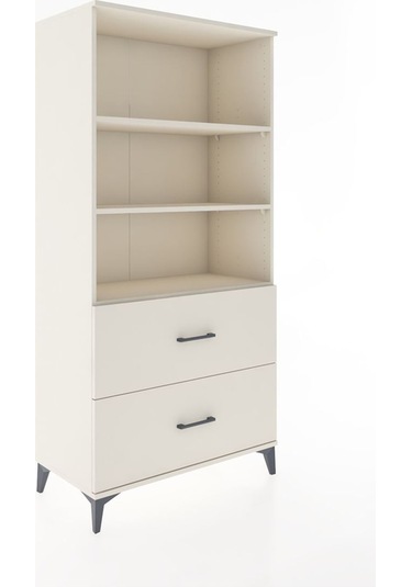 Hyperion Dolap 3 Raflı 2 Çekmeceli 88x44x182 Aytaşı-aytaşı Aytaşı