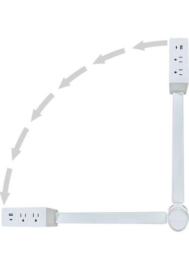 Suntek Çoklu Fiş Genişletici Döndürülebilir Aksesuarlar