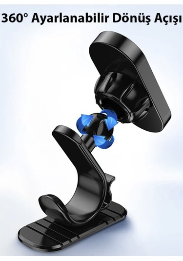 Torpido Üstü Mıknatıslı Çok Güçlü Telefon Tutucu Fiat Renault Opel Peugeot Uyumlu