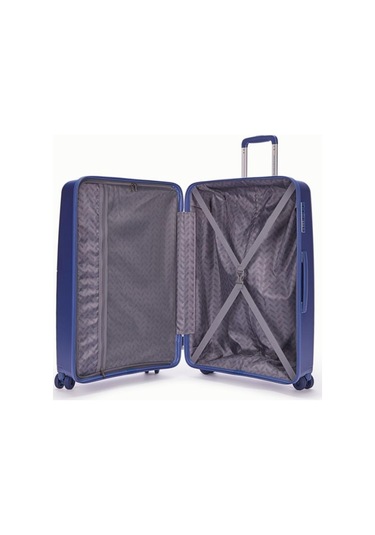 Benetton Trolley Valiz Mavi Büyük Boy 14bnt8002-01-m Mavi