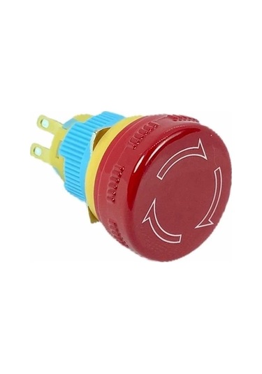 Swion Ic-180d-27 16mm Plastik Acil-stop Butonu