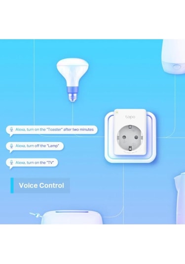 Tp-Link Tapo P100 Mini Wi-fi 4'lü Akıllı Priz (Teşhir)