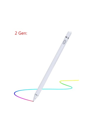 Dokunmatik Şarjlı Tablet Kalem Stylus iPad Uyumlu Samsung Çizim