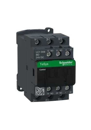 Schneider Lc1d09bd 4 Kw 9a 24v Dc 1 No 1 Nc Tesys D Kontaktör