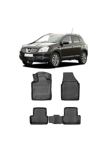 Nissan Qashqai 2006-2013 Btm 3d Havuzlu Paspas