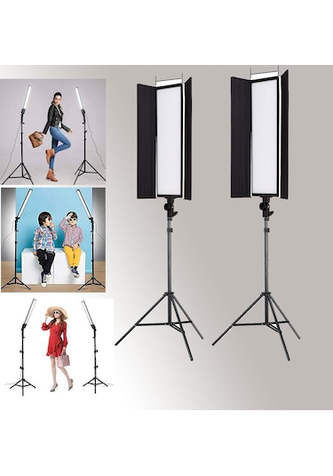 Deyatech Softbox Led Panel Pro Video Işık Makyaj Ve YouTuber Işık