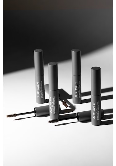 Alix Avien Suya Dayanıklı Kalıcı Etki Yoğun Pigmentli Kahverengi Kaş Sabitleyici Maskara Eyebrow Mascara 801