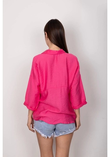 Cepli Salaş Gömlek T1010 Fuşya