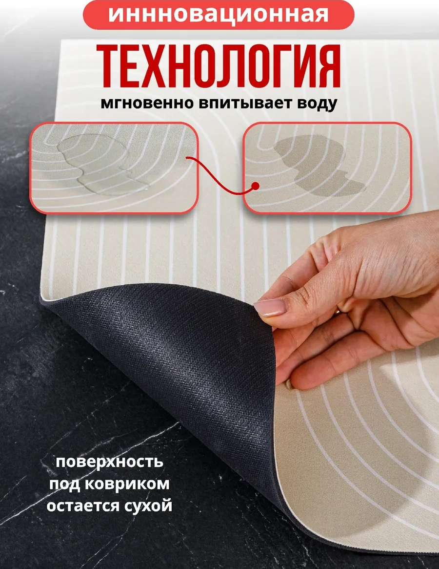 Swensa Emici Bulaşık Kurutma Paspası 423103610 Beyaz